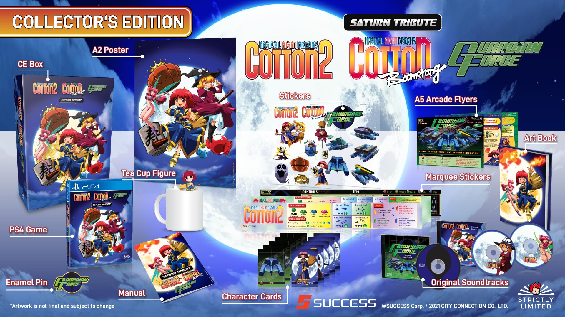 Amazon.com: Cotton Guardian Force Saturn Tribute - Collector's